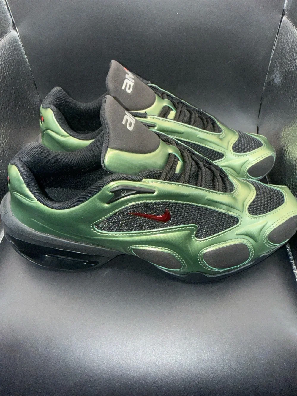 Size 7 - Nike Air Max Muse Metallic Oil Green Wmns, FV1920-004, New W/O Box